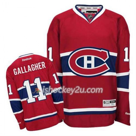 Reebok Mænd NHL Montreal Canadiens Trøje Brendan Gallagher #11 Hjemme Rød