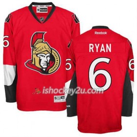 Reebok Mænd NHL Ottawa Senators Trøje Bobby Ryan #6 Hjemme Rød