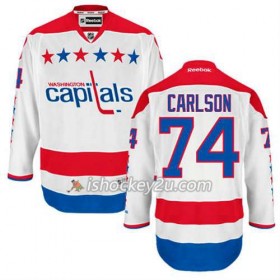 Reebok Mænd NHL Washington Capitals Trøje John Carlson #74 Tredje Hvid
