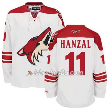 Reebok Mænd NHL Phoenix Coyotes Martin Hanzal 11 Hvid Udebane