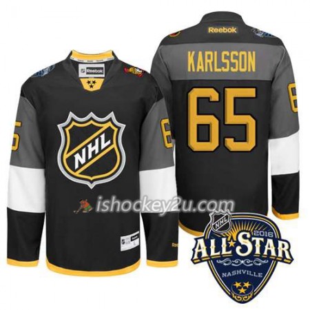 NHL 2016 All-Star Ottawa Senators Trøje Erik Karlsson #65 Sort