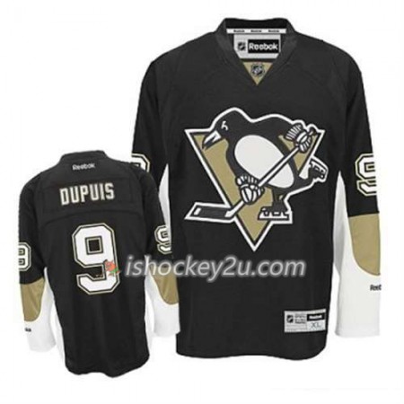 Reebok Mænd NHL Pittsburgh Penguins Trøje Pascal Dupuis 9 Sort Hjemme