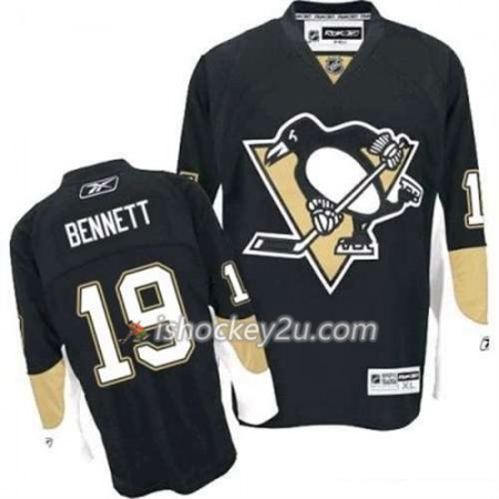 Reebok Mænd NHL Pittsburgh Penguins Trøje Beau Bennett 19 Sort Hjemme Reebok Mænd NHL Pittsburgh Penguins Trøje Beau Bennett 19 Sort Hjemme