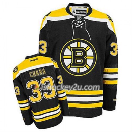 Reebok Mænd NHL Boston Bruins Trøje Zdeno Chara #33 Hjemme Sort