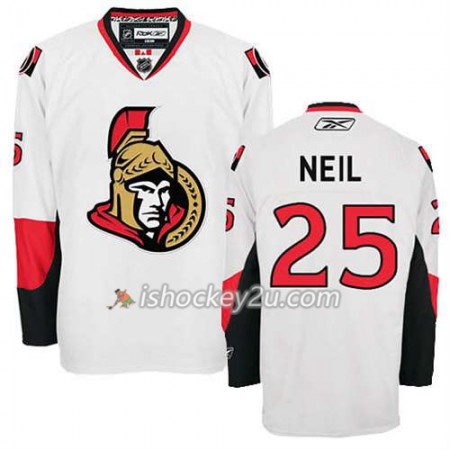 Reebok Mænd NHL Ottawa Senators Trøje Chris Neil #25 Udebane Hvid