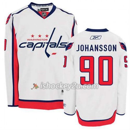 Reebok Mænd NHL Washington Capitals Trøje Marcus Johansson #90 Udebane Hvid