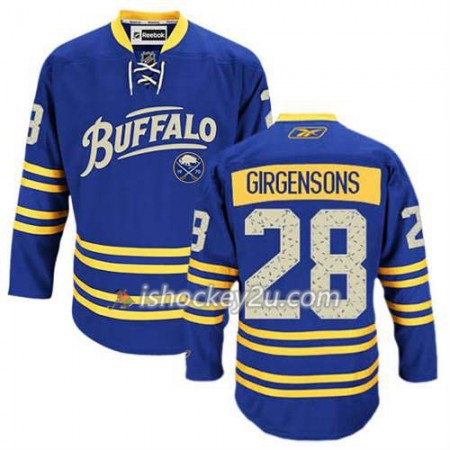 Reebok Mænd NHL Buffalo Sabres Trøje Zemgus Girgensons #28 Tredje Blå