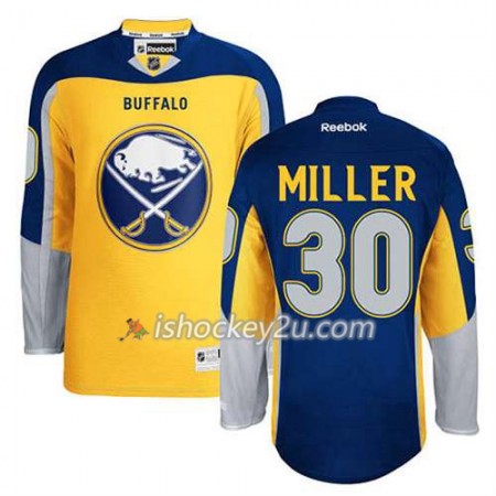 Reebok Mænd NHL Buffalo Sabres Trøje Ryan Miller #30 Ny Tredje Guld