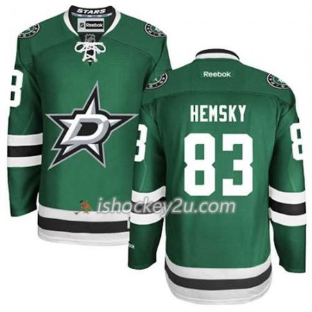 Reebok Mænd NHL Dallas Stars Trøje Ales Hemsky #83 Hjemme Grøn