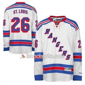 Reebok Mænd NHL New York Rangers Trøje Martin St. Louis #26 Udebane Hvid