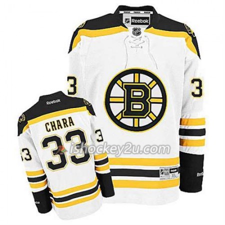 Reebok Mænd NHL Boston Bruins Trøje Zdeno Chara #33 Udebane Hvid
