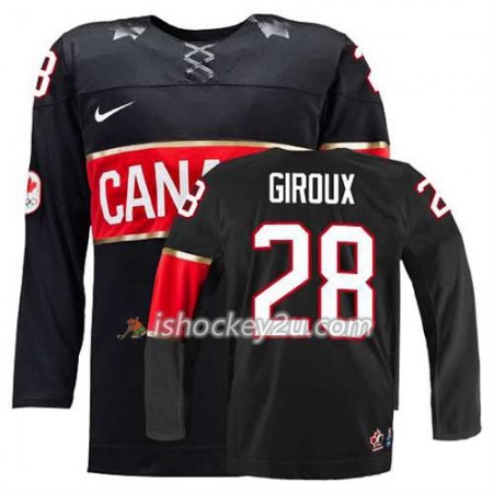 Reebok Mænd NHL Canada Team Trøje Claude Giroux #28 Tredje Sort