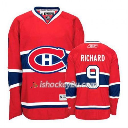 Reebok Mænd NHL Montreal Canadiens Trøje Maurice Richard #9 Hjemme Rød