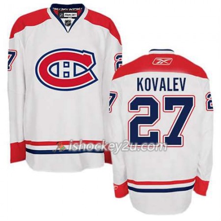 Reebok Mænd NHL Montreal Canadiens Trøje Alexei Kovalev #27 Udebane Hvid