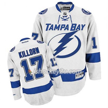 Reebok Mænd NHL Tampa Bay Lightning Trøje Alex Killorn #17 Udebane Hvid