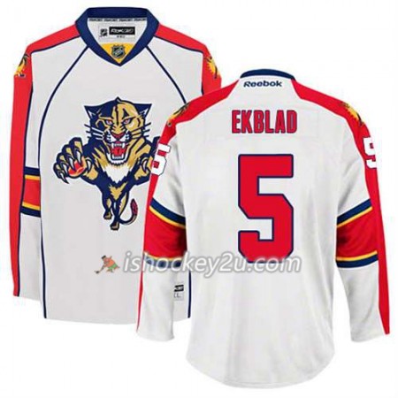 Reebok Mænd NHL Florida Panthers Trøje Aaron Ekblad #5 Udebane Hvid