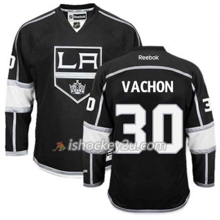 Reebok Mænd NHL Los Angeles Kings Trøje Rogie Vachon #30 Hjemme Sort
