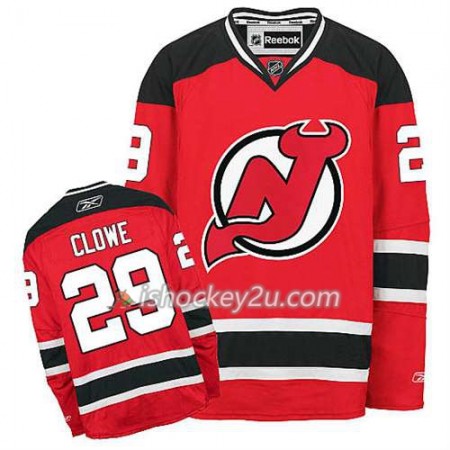 Reebok Mænd NHL New Jersey Devils Trøje Ryane Clowe #29 Hjemme Rød