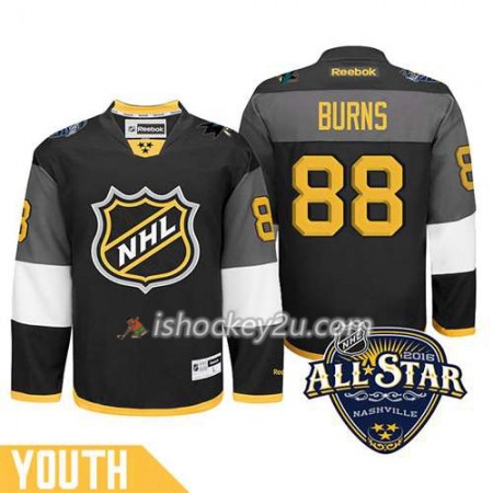 Børn NHL 2016 All-Star San Jose Sharks Trøje Brent Burns #88 Sort