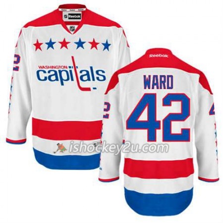Reebok Mænd NHL Washington Capitals Trøje Joel Ward #42 Tredje Hvid