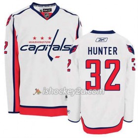 Reebok Mænd NHL Washington Capitals Trøje Dale Hunter #32 Udebane Hvid