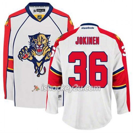 Reebok Mænd NHL Florida Panthers Trøje Jussi Jokinen #36 Udebane Hvid