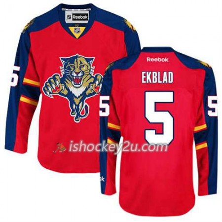 Reebok Mænd NHL Florida Panthers Trøje Aaron Ekblad #5 Hjemme Rød