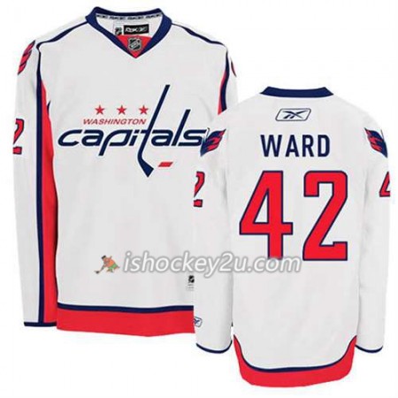 Reebok Mænd NHL Washington Capitals Trøje Joel Ward #42 Udebane Hvid