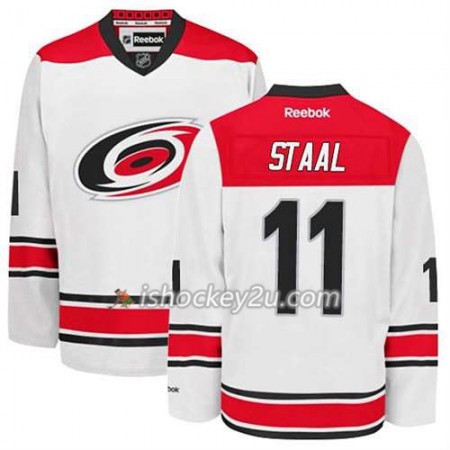 Reebok Mænd NHL Carolina Hurricanes Trøje Jordan Staal #11 Udebane Hvid
