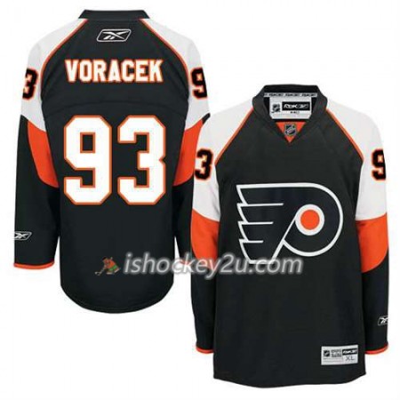 Reebok Mænd NHL Philadelphia Flyers Trøje Jakub Voracek #93 Tredje Sort