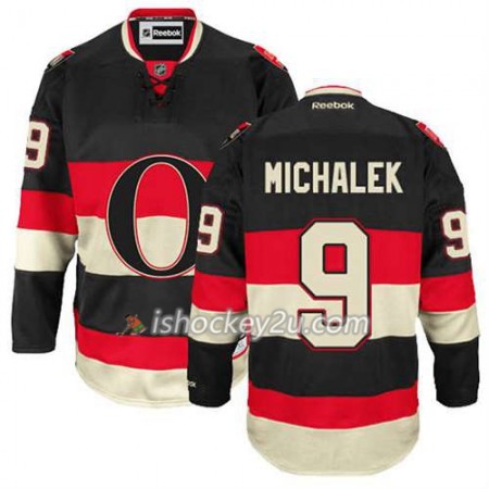 Reebok Mænd NHL Ottawa Senators Trøje Milan Michalek #9 Ny Tredje Sort