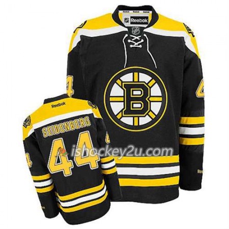 Reebok Mænd NHL Boston Bruins Trøje Dennis Seidenberg #44 Hjemme Sort