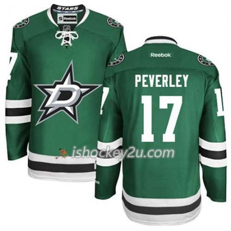 Reebok Mænd NHL Dallas Stars Trøje Rich Peverley #17 Hjemme Hvid