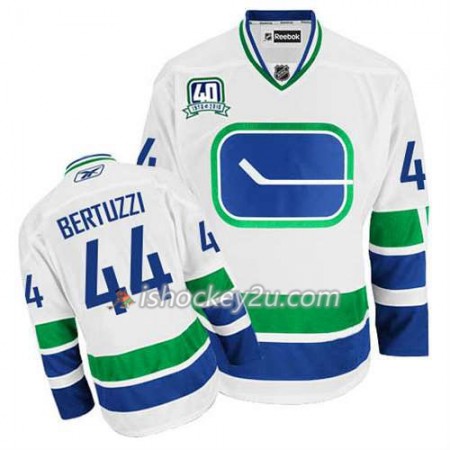 Reebok Mænd NHL Vancouver Canucks Trøje Todd Bertuzzi #44 Tredje Hvid
