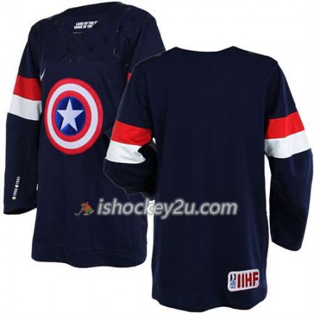 Reebok Mænd NHL USA Team Trøje Sort