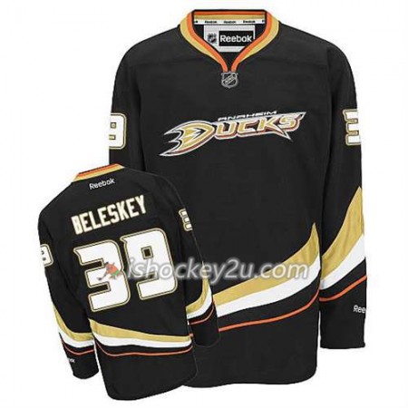 Reebok Mænd NHL Anaheim Ducks Trøje Matt Beleskey #39 Hjemme Sort