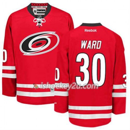 Reebok Mænd NHL Carolina Hurricanes Trøje Cam Ward #30 Hjemme Rød