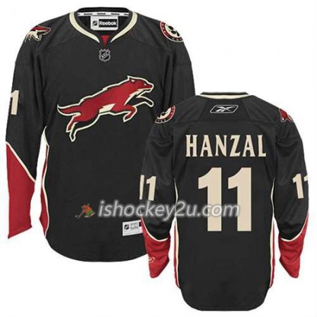 Reebok Mænd NHL Phoenix Coyotes Martin Hanzal 11 Sort Tredje