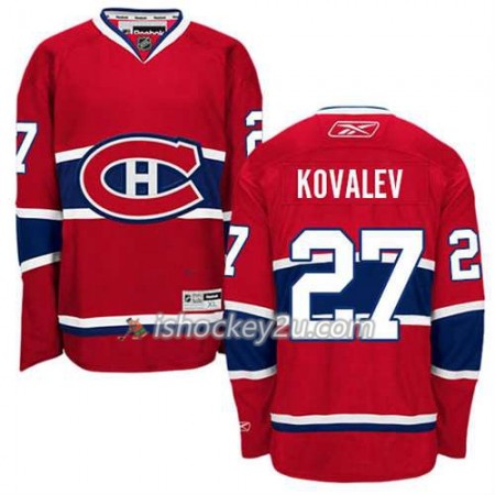 Reebok Mænd NHL Montreal Canadiens Trøje Alexei Kovalev #27 Hjemme Rød