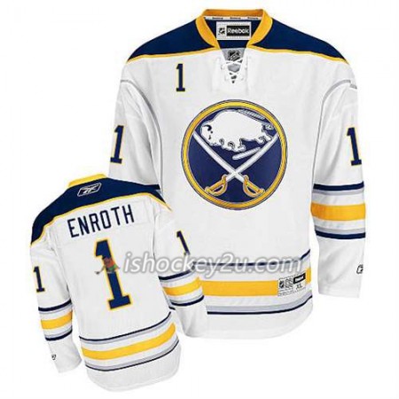 Reebok Mænd NHL Buffalo Sabres Trøje Jhonas EnRødh #1 Udebane Hvid