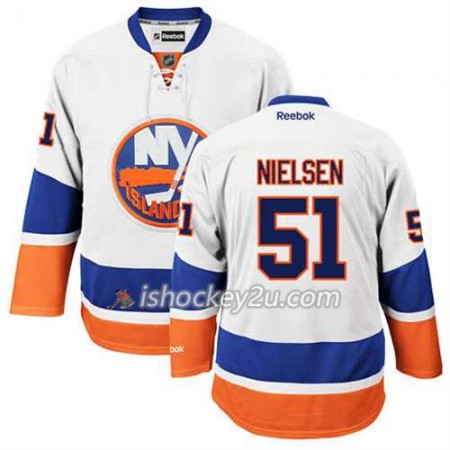 Reebok Mænd NHL New York Islanders Trøje Frans Nielsen #51 Udebane Hvid