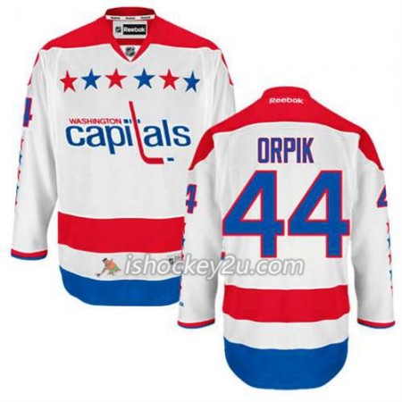 Reebok Mænd NHL Washington Capitals Trøje Brooks Orpik #44 Tredje Hvid