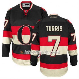 Reebok Mænd NHL Ottawa Senators Trøje Kyle Turris #7 Ny Tredje Sort