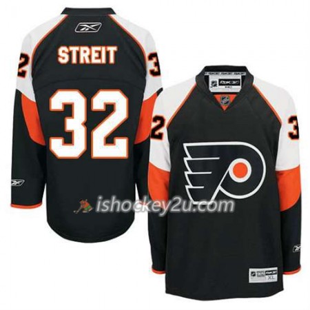 Reebok Mænd NHL Philadelphia Flyers Trøje Mark Streit #32 Tredje Sort Reebok Mænd NHL Philadelphia Flyers Trøje Mark Streit #32 Tredje Sort