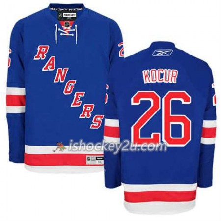 Reebok Mænd NHL New York Rangers Trøje Joe Kocur #26 Hjemme Blå