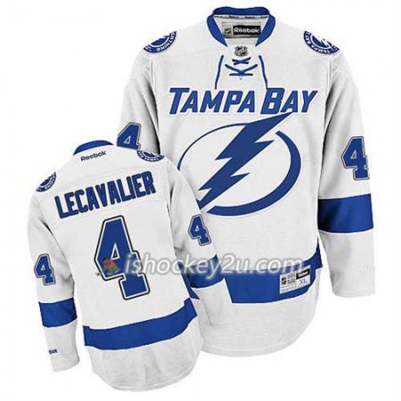 Reebok Mænd NHL Tampa Bay Lightning Trøje Vincent Lecavalier #4 Udebane Hvid