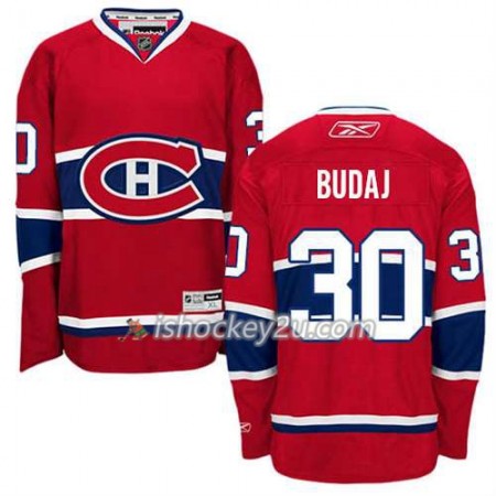 Reebok Mænd NHL Montreal Canadiens Trøje Peter Budaj #30 Hjemme Rød