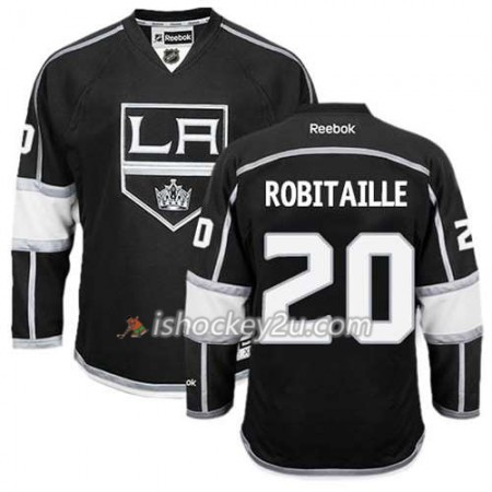 Reebok Mænd NHL Los Angeles Kings Trøje Luc Robitaille #20 Hjemme Sort