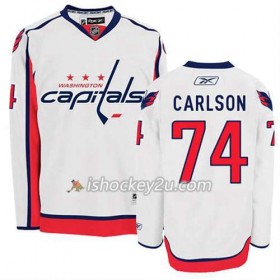 Reebok Mænd NHL Washington Capitals Trøje John Carlson #74 Udebane Hvid