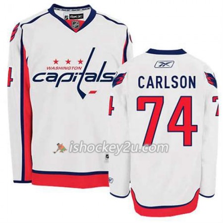 Reebok Mænd NHL Washington Capitals Trøje John Carlson #74 Udebane Hvid